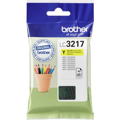 Brother Ink LC-3217Y Original Yellow LC3217Y