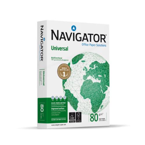 Navigator UNIVERSAL printing paper A4 (210x297 mm) Silk 500 sheets White
