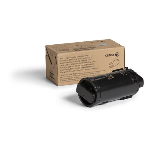 Xerox Genuine VersaLink C500 Color Printer/C505 Color Multifunction Printer Black High capacity Toner Cartridge (12100 Pages) - 106R03876