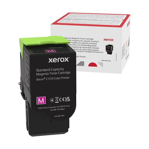 Xerox Genuine C310 Color Printer/C315 Color Multifunction Printer Magenta Standard capacity Toner Cartridge (2000 Pages) - 006R04358
