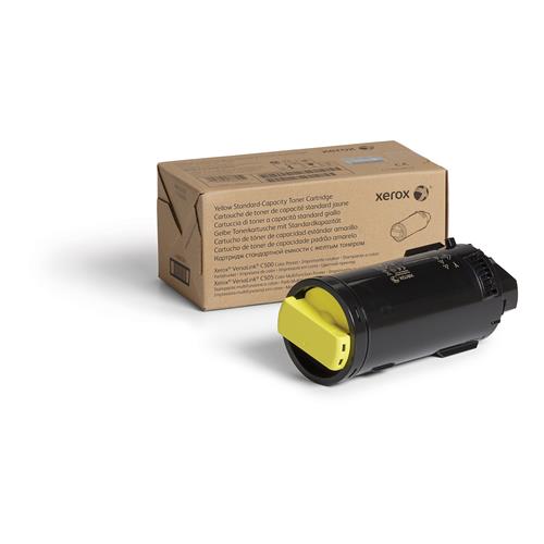 Xerox Genuine VersaLink C500 Color Printer/C505 Color Multifunction Printer Yellow Standard capacity Toner Cartridge (2400 Pages) - 106R03861