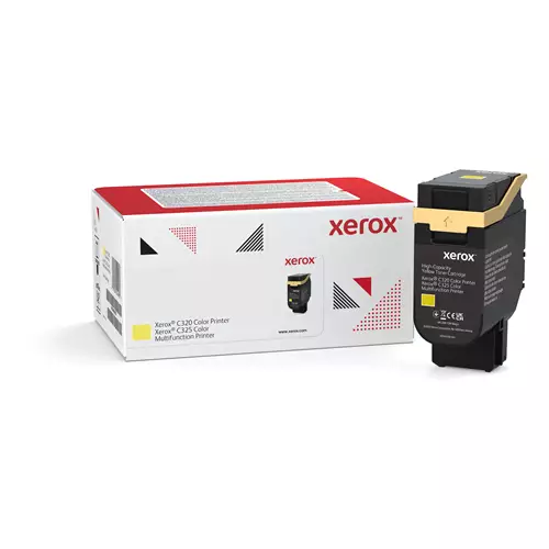 Xerox Genuine C320 Color Printer/C325 Color Multifunction Printer Yellow High capacity Toner Cartridge (5500 Pages)